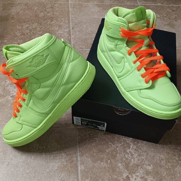 Special Ed. Billie Eilish Jordan 1 AJKO Ghost Green M9/Wo10½ main image 9